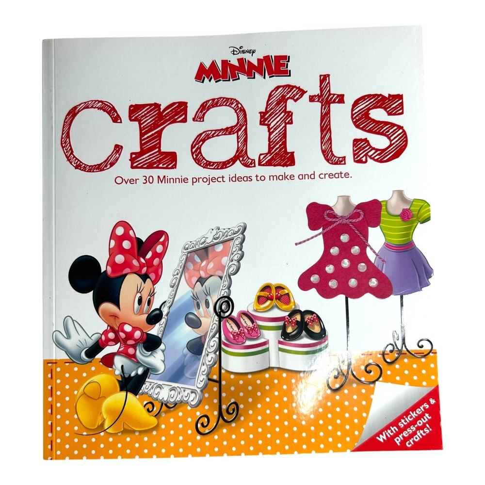 Disney Minnie Mouse Crafts by Parragon 2014 Trade Paperback